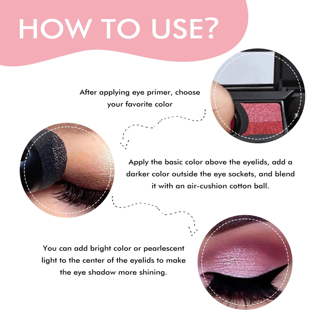 Eye Shadow Palette Shiny Glow Waterproof Eyeliner Pencil Set Long Lasting Makeup Kit For Smudge Proof Daily Party Beginners Oasis Select