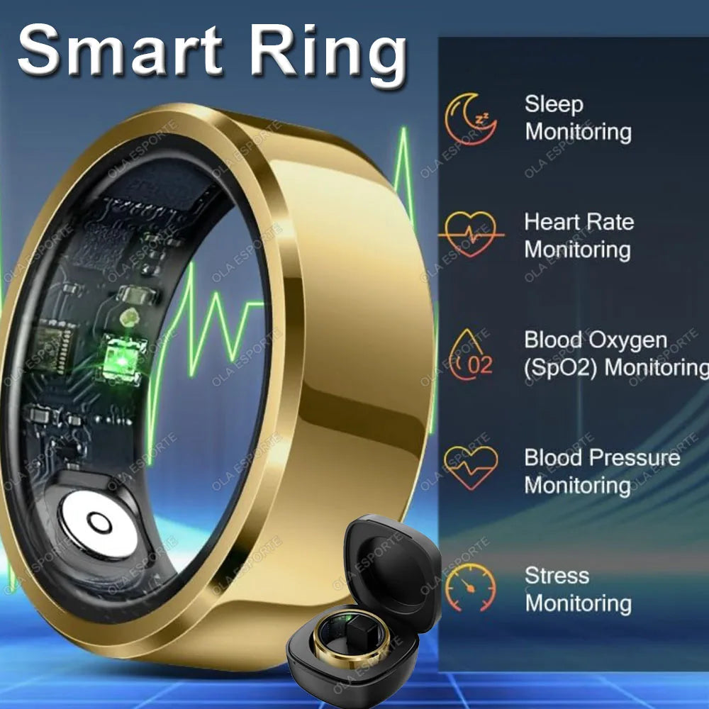 Ola Esporte Smart Ring – Heart Rate, Sleep & SpO2 Monitor