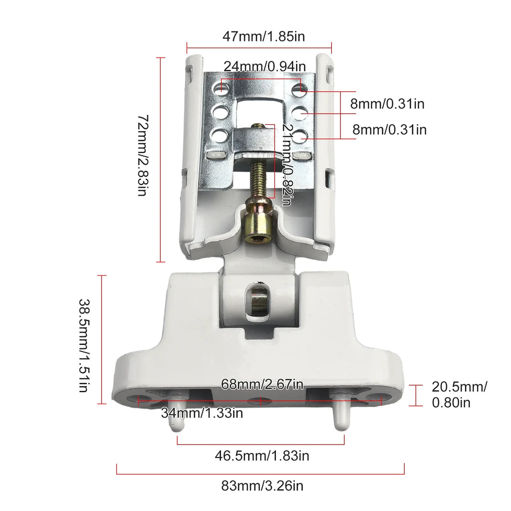 Accessories Door Hinge Door hinge Hot Sale Practical Upvc Door Hinges High Security Right Upvc door hinges PVC W/screw Oasis Select
