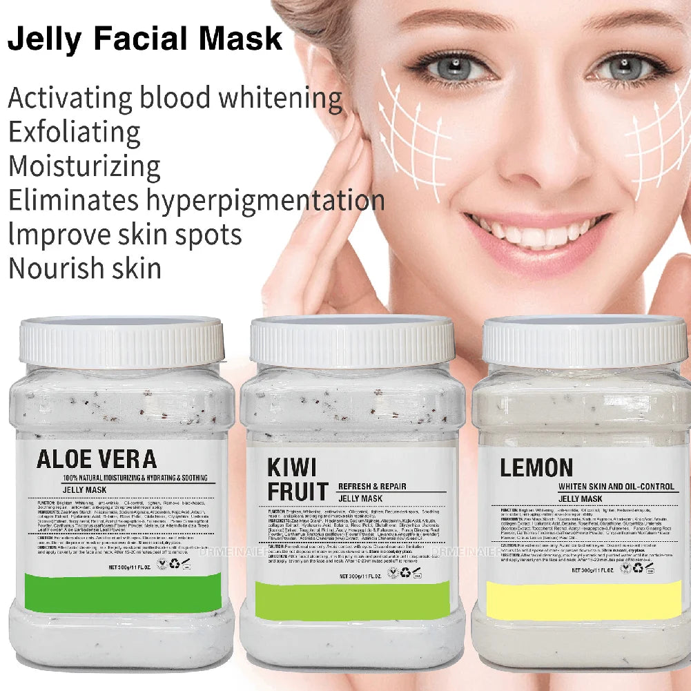 Gold Crystal Jelly Mask Powder 650g – Hydrate & Fade Wrinkles Jelly Face Mask Oasis Select