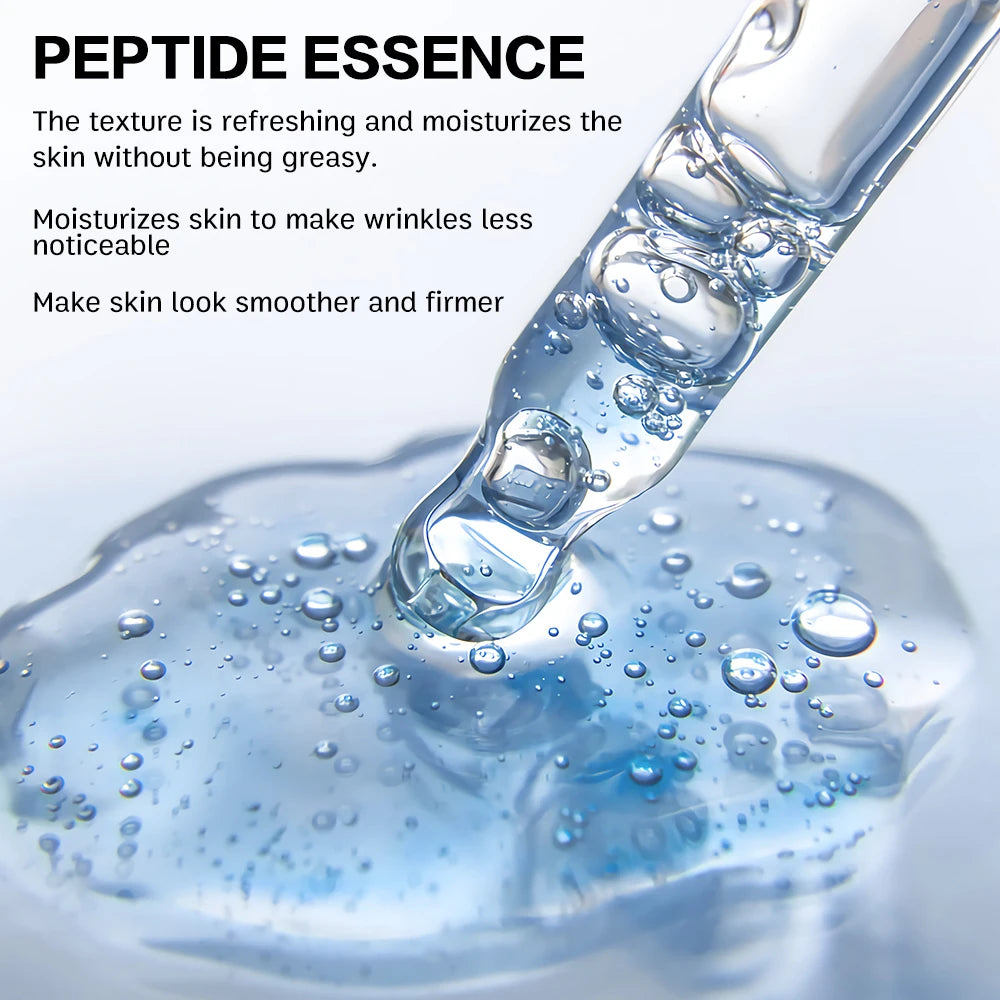SUYARUN Super Peptide Blue Serum - Advanced Anti-Aging & Firming | Brightening & Elasticity Boost | Intensive Repair Serum. Oasis Select