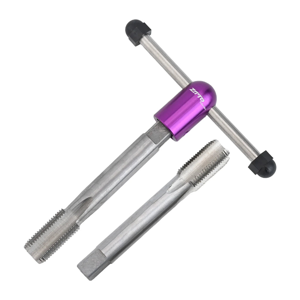 Thread Repair Kit Bike CrankArm Repair 3 Options L: Longer Left & Right Repair Kit Works For 9/16 Thread Crankarm Oasis Select L R with wrench