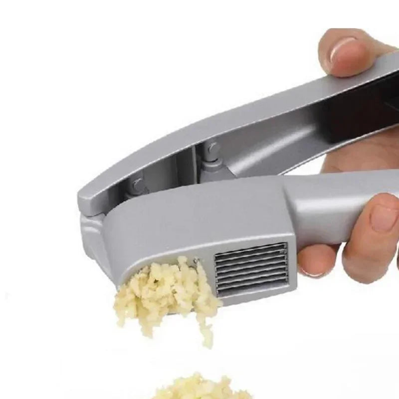 2 In 1 Multifunctional Garlic Press Garlic Slicer Zinc Alloy Manual Kitchen Gadget and Accessories Gadgets for Home Oasis Select