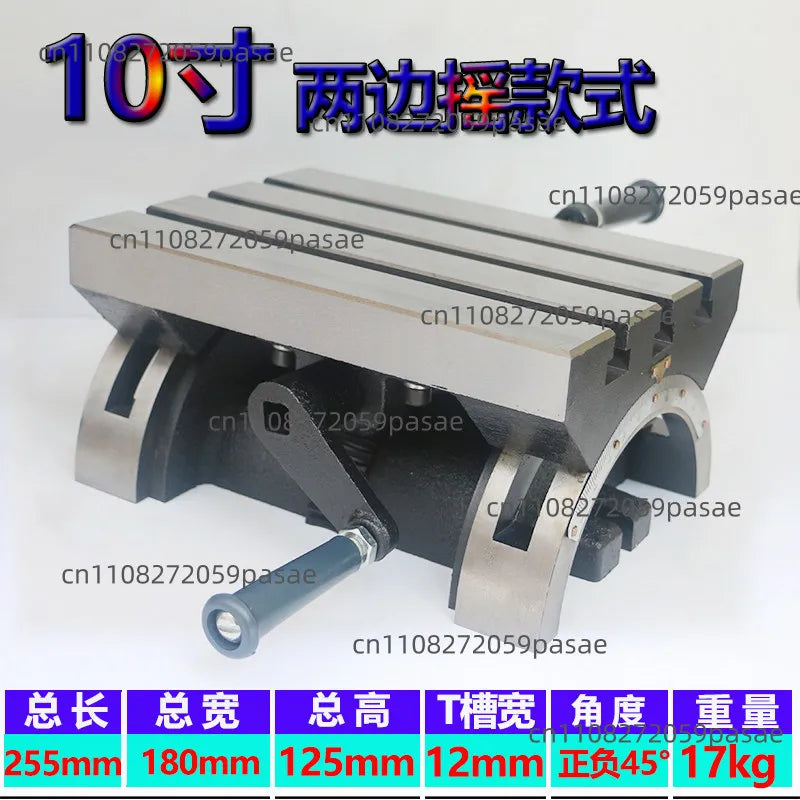Milling Machine Drilling Machine Tilting Table 7/10 Inch Oasis Select shake on both sides