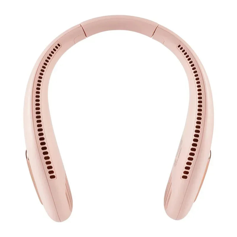 URGGU Portable Leafless Neck Fan – USB Rechargeable & Lightweight