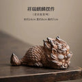 Old Rock Clay Kirin Ornament Tea Table Tea Pet Kung Fu Tea Play Accessories Tea Player Home Car Craft Oasis Select Kirin Figurine