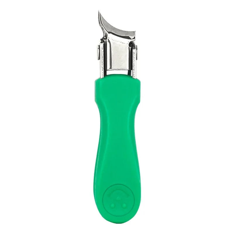 Stainless Steel Toenail Clipper – 45° Blade & Anti-Splash