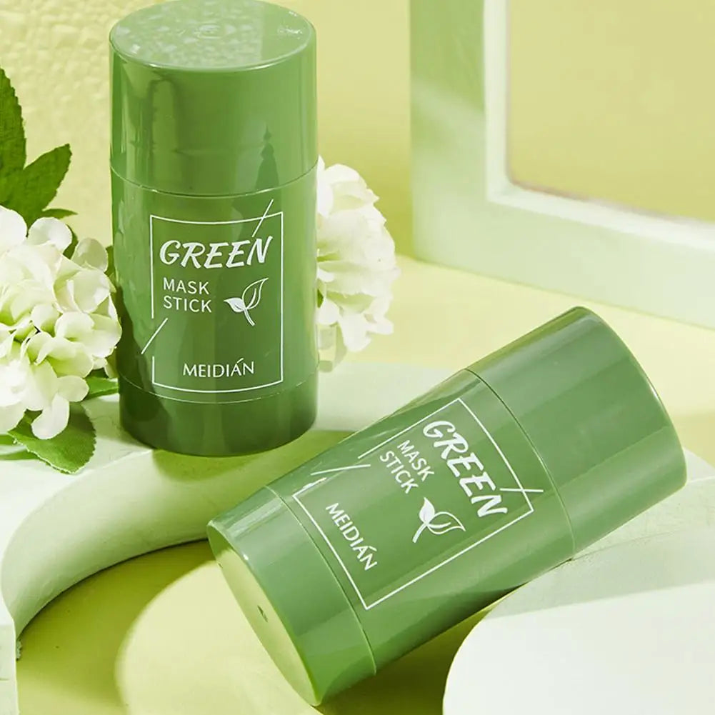 Green Tea Cleansing Stick Mask – Pore Minimizer & Blackhead Remover Face Cleansing Mask Oasis Select