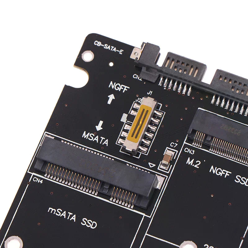 SATA 60Gbps To M2 NGFF SATA SSD MSATA SSD Adapter MSATA To SATA M.2 NGFF To SATA Hard Disk Adapter Board Oasis Select