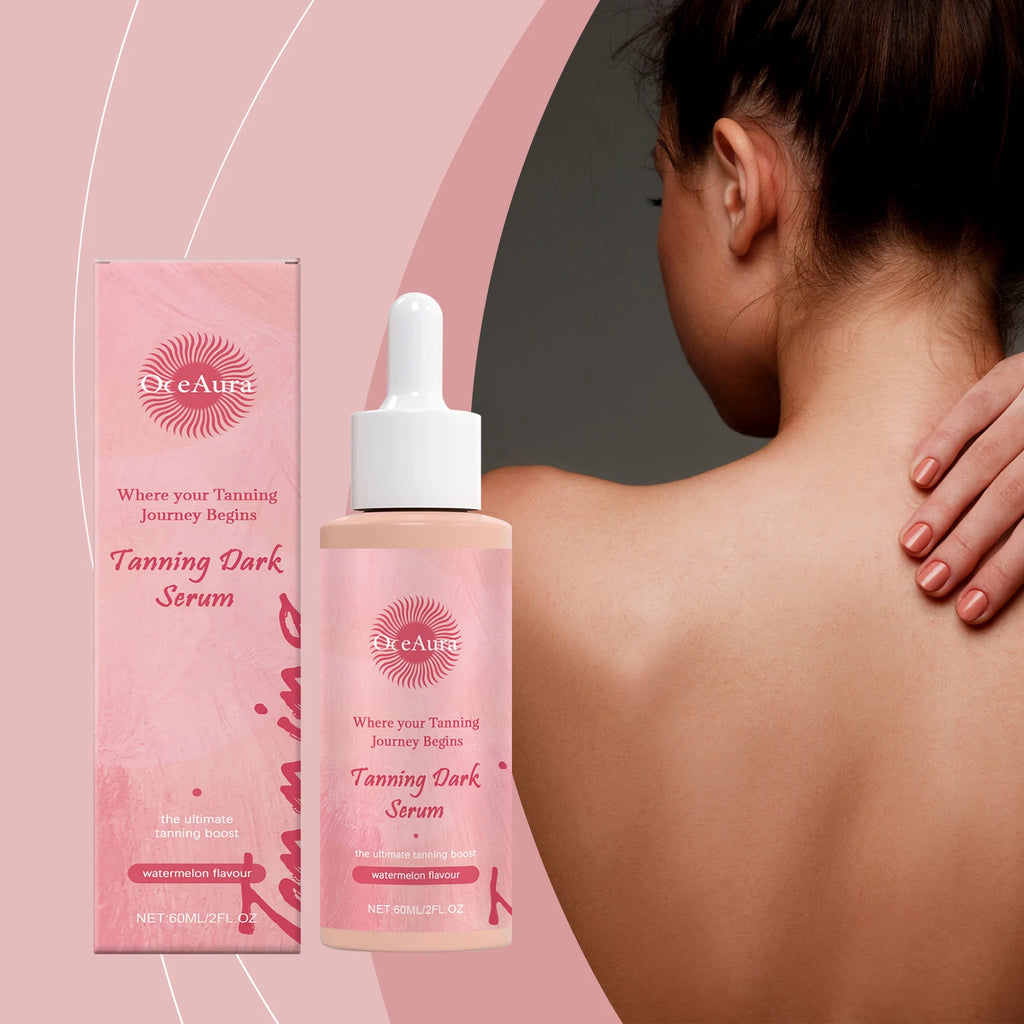 1/3/5pcs Oceaura Tanning Serum Sunless Self Tanner Lasting Solarium Suntan Skin Moisturizing Repair Face Body Bronzing Tan Drop Oasis Select