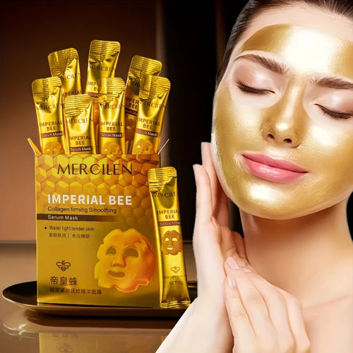 10-Pack Bee Peel-Off Face Masks – Anti-Aging & Moisturizing Peel-Off Face Mask Oasis Select 10pcs