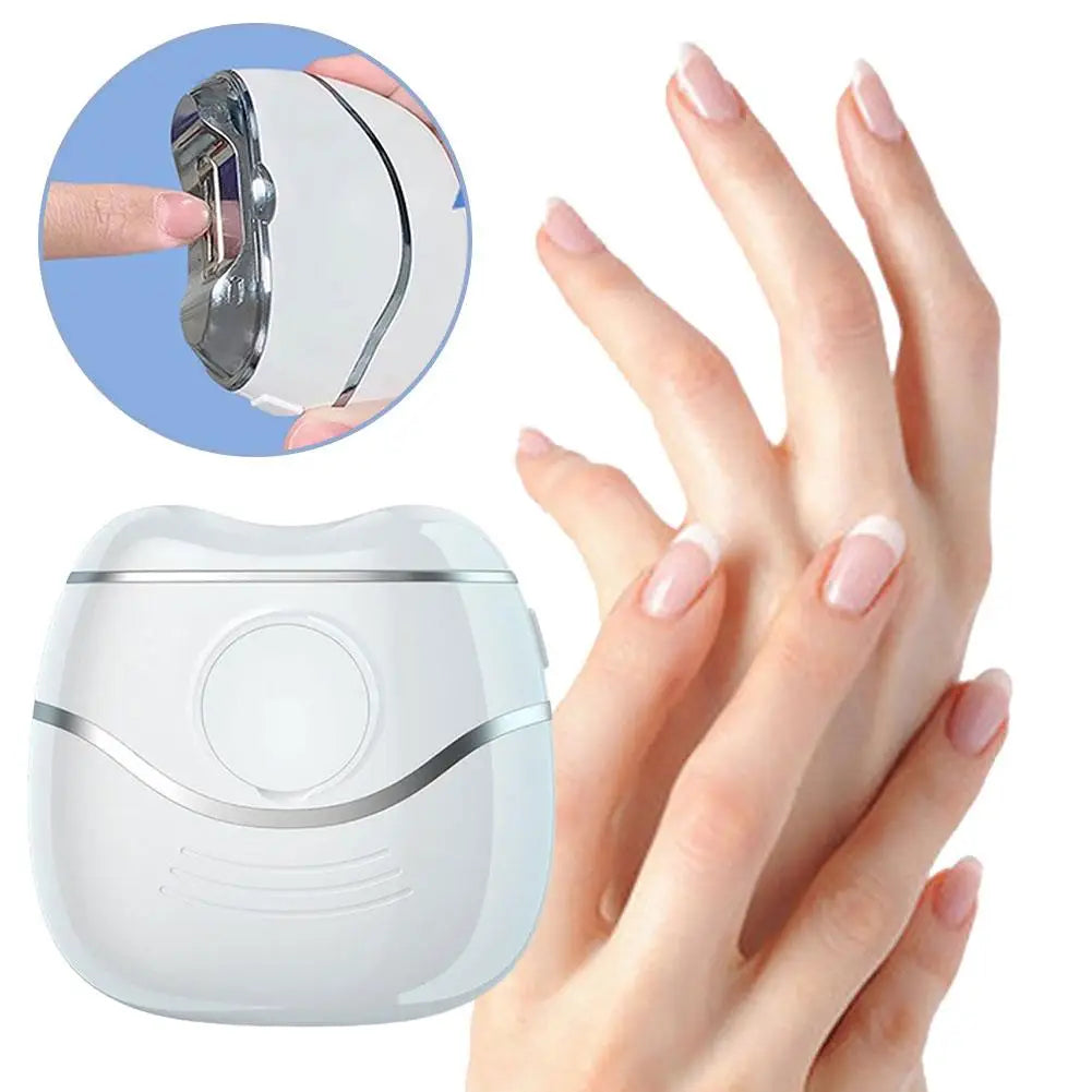 Electric Nail Clipper USB Auto Trimmer – Baby, Kids & Elderly Electric Nail Trimmer Oasis Select
