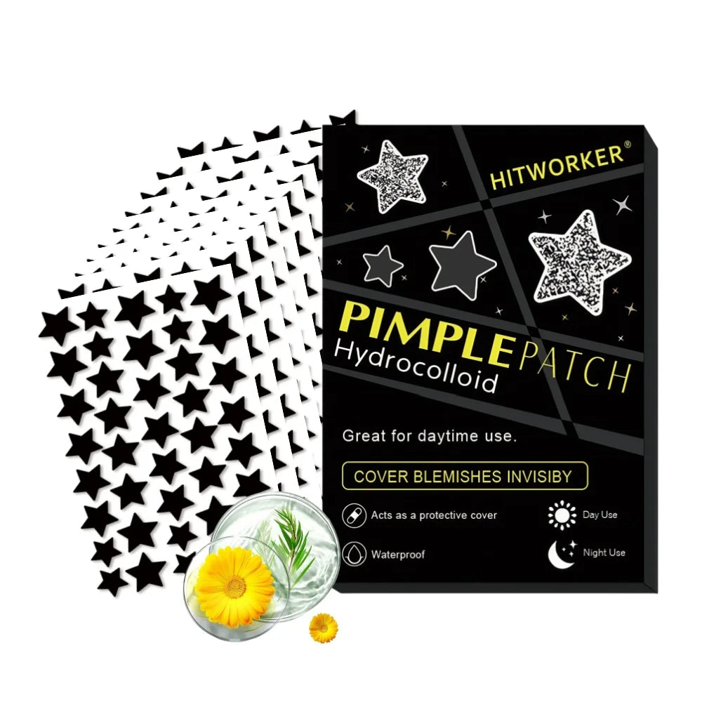 Star shaped Tea Tree Oil Acne Patch -200/400 tablets/box, alcohol free, gentle and non irritating absorption of acne secretions Oasis Select 400pcs