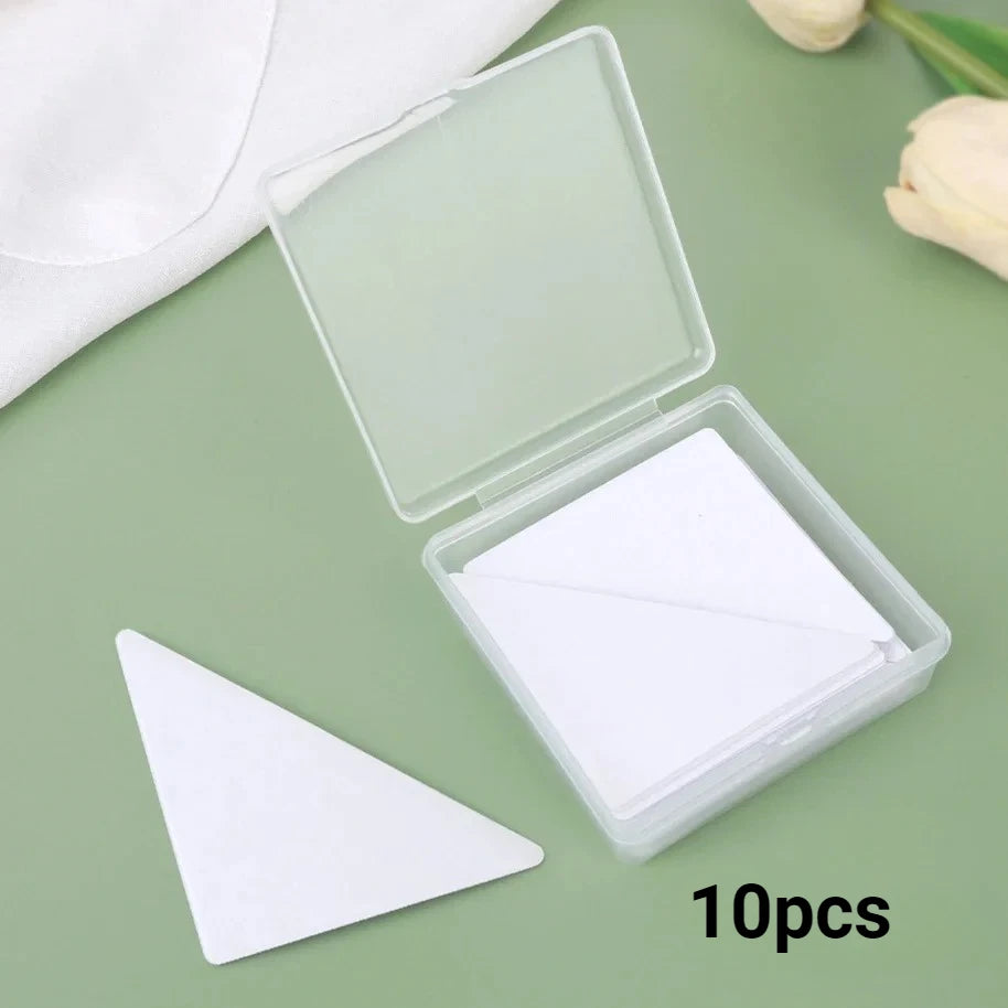 Shirt Polo Shirt Collar Paste Collar Shape Paste Triangle Collar Brace Without Curling Fixed Paste Collar Shape Paste Oasis Select 10pcs-box