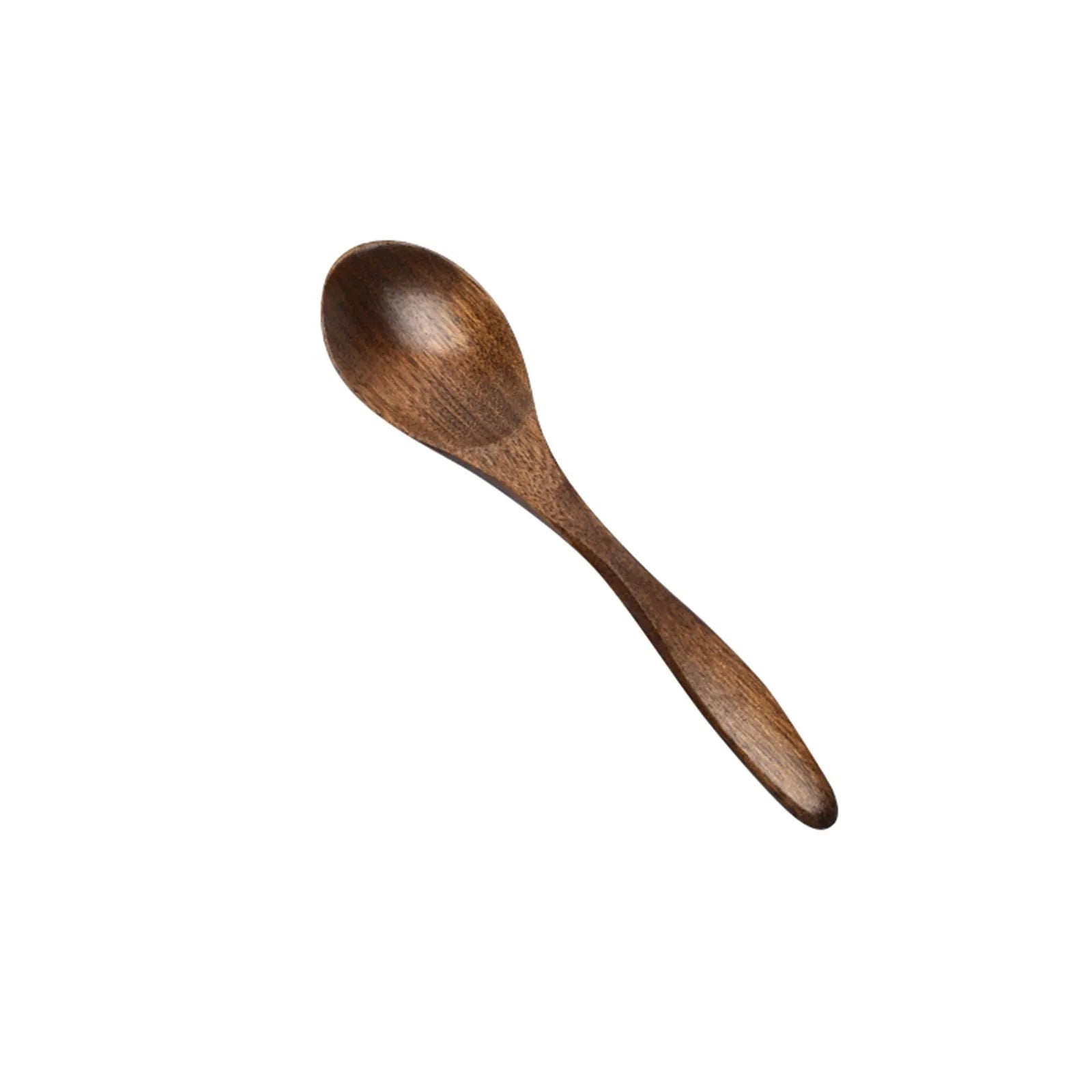 Japanese Wooden Spoon – Long Handle Ramen & Baby Spoon Wooden Kitchen Spoon Oasis Select C