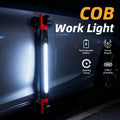 Super Bright Magnetic Work Light Built-in 2000mAh Rechargeable Battery Underhood Work Lamp Bar For Car Repair Outdoor lighting Oasis Select RED