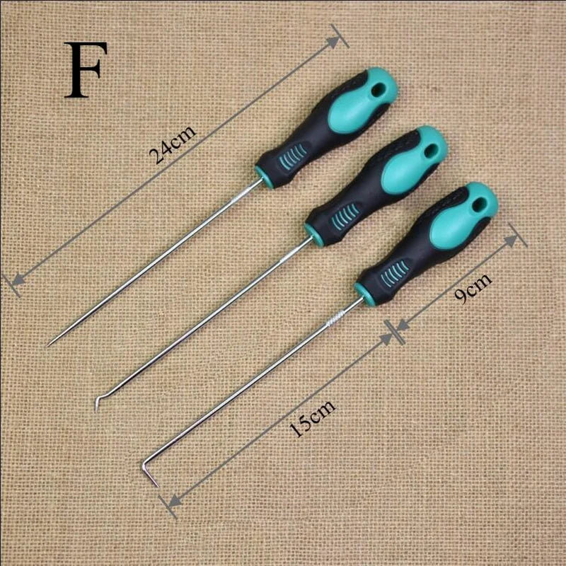4-Pc Car O-Ring Oil Seal Removal Pick & Hook Tool Set Automotive Pick Tool Set Oasis Select