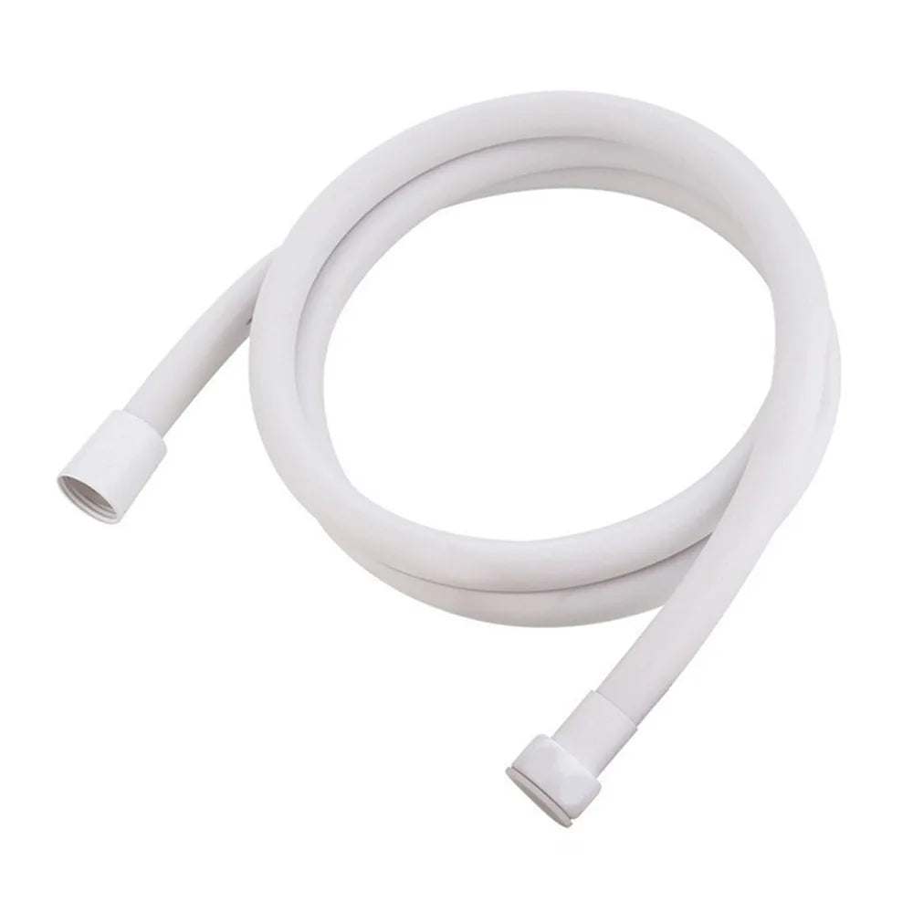1/15/2m GI/2 High Pressure PVC Handheld Shower Hose Universal Interface Flexible Anti Winding Bathroom Accessories Oasis Select White-3m