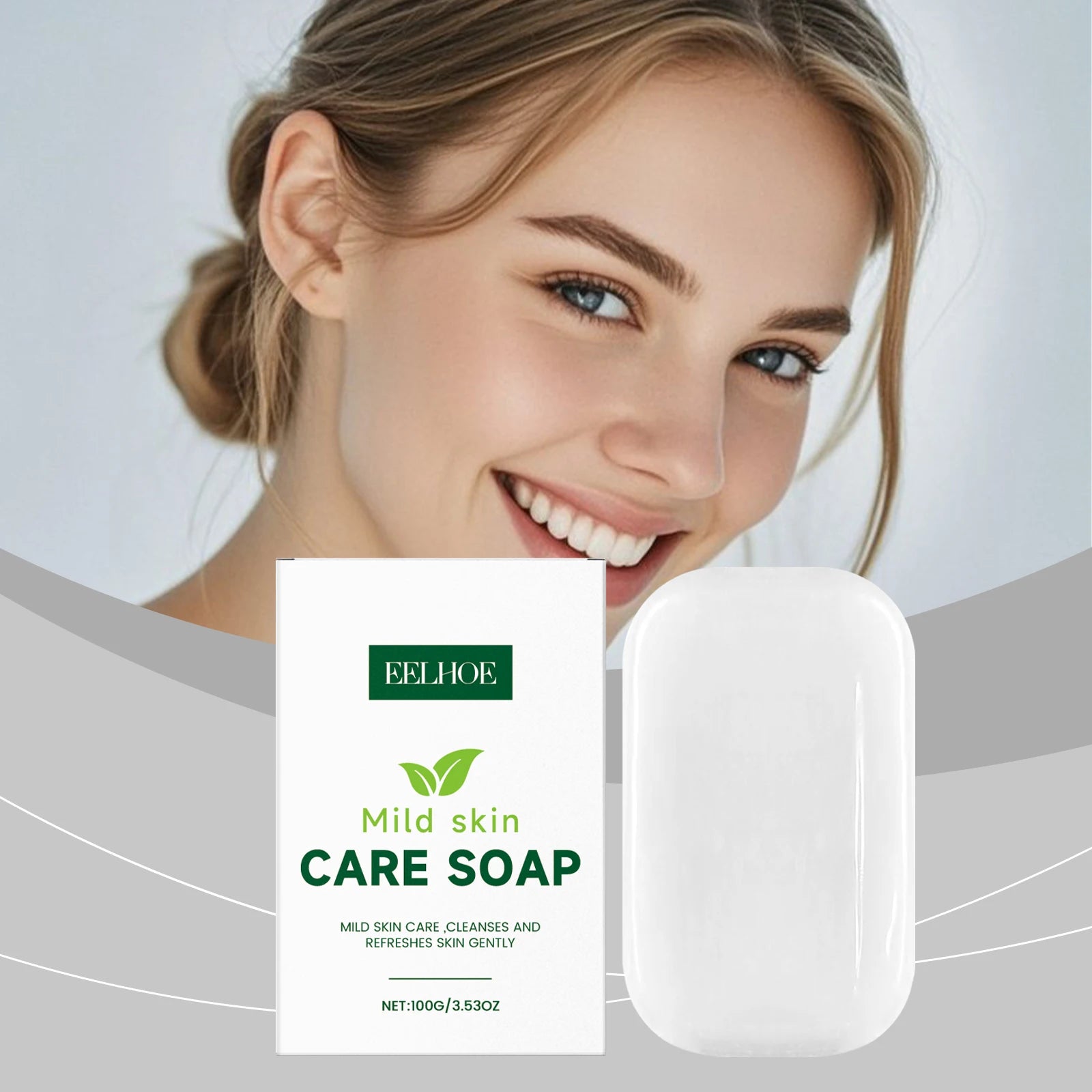 Eelhoe Fragrance-Free Moisturizing Cleansing Bar Soap