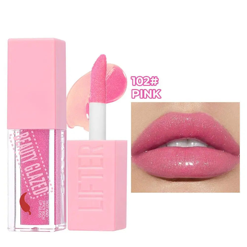 Jaysuing Shimmer Lip Oil Gloss – Fruity Moisturizing Tinted Jelly Lip Oil Gloss Oasis Select B China