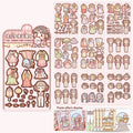Dress Up Girls Stickers DIY Cartoon Princess Change Clothes Kawaii Toys Children Birthday Party Decor Gifts Stationery Sticker Oasis Select 2