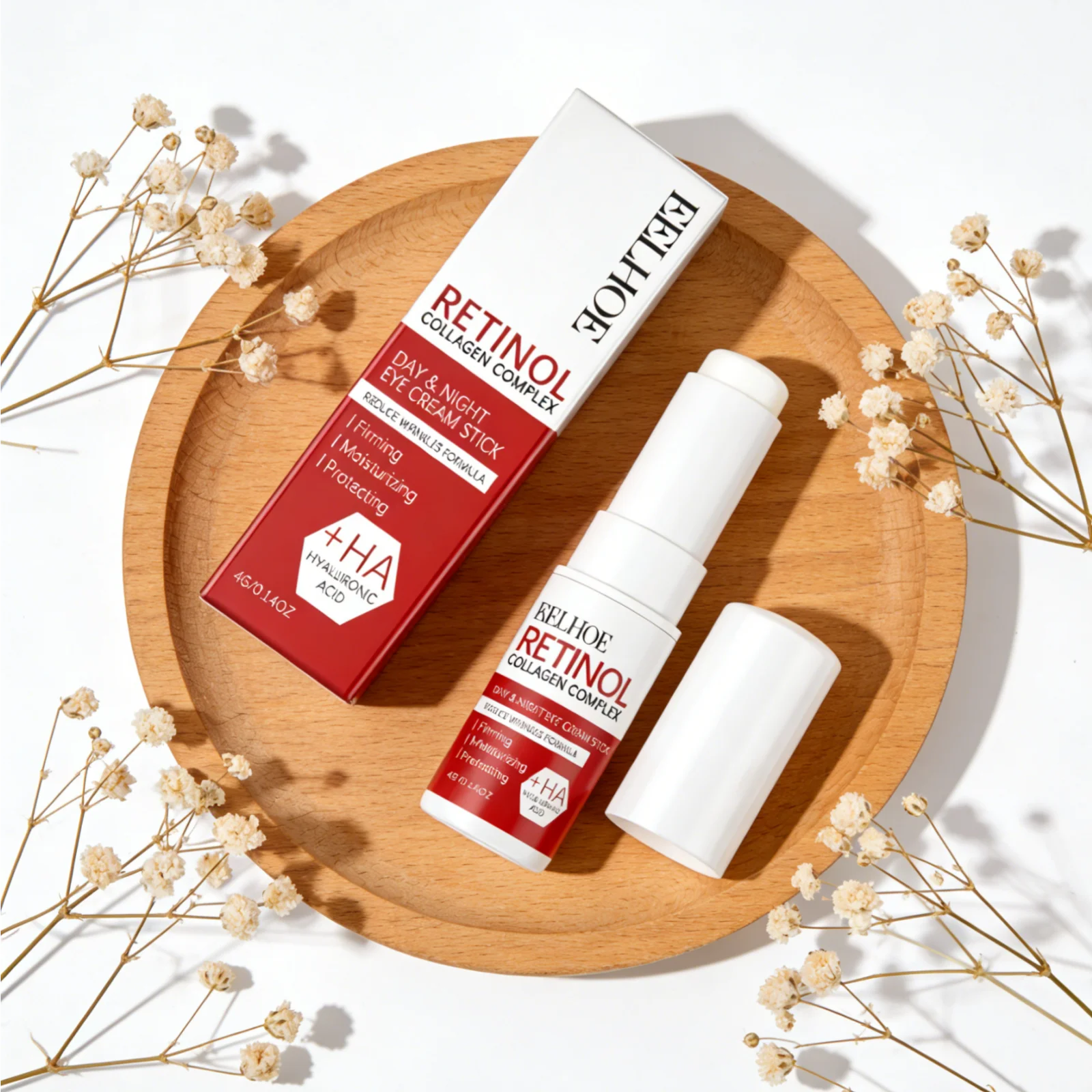 Eelhoe Retinol Collagen Eye Cream Stick – Anti-Wrinkle Firming Eye Cream Stick Oasis Select