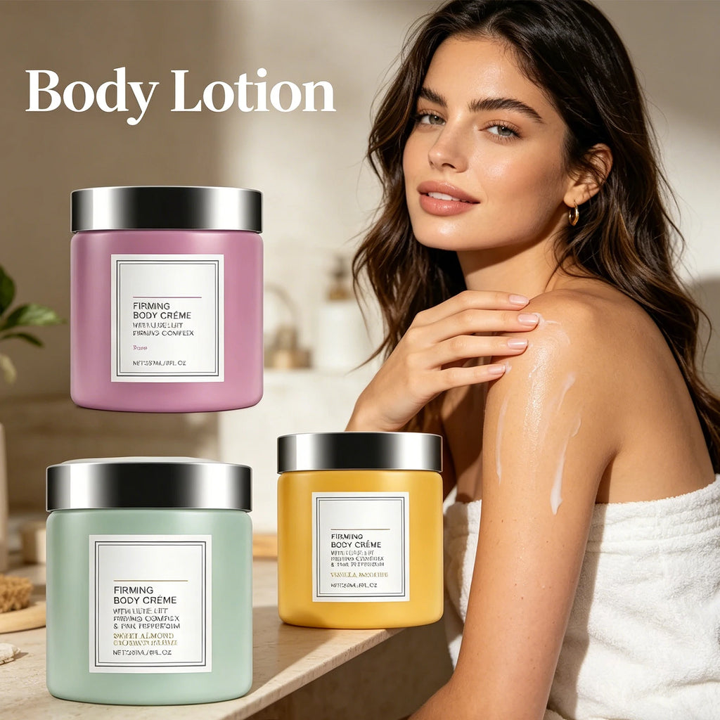 237ml Firming Hydrating Body Cream – Non-Greasy Floral Scent Body Firming Cream Oasis Select