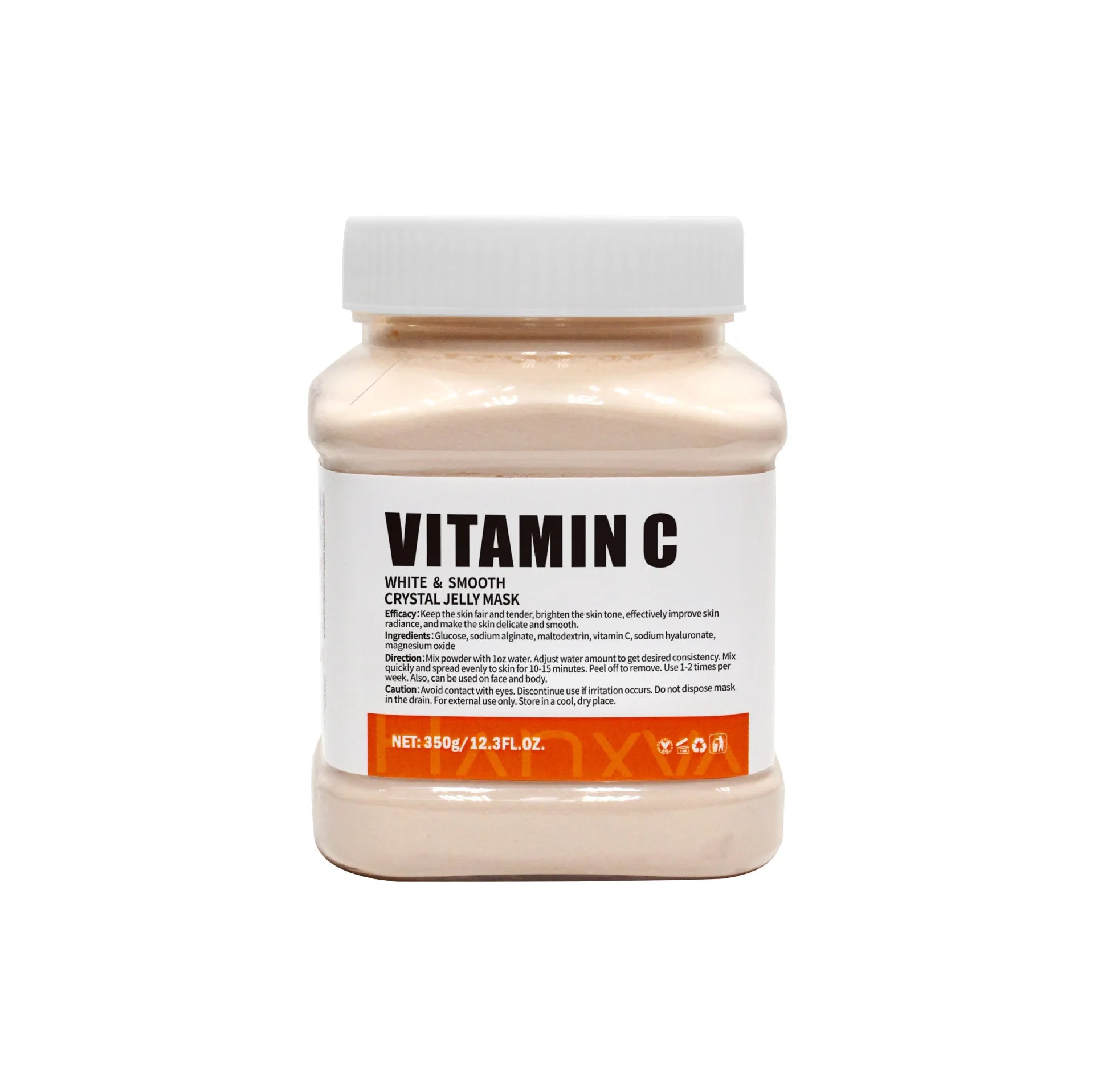 Jelly Face Mask Powder Hyaluronic Acid Vitamin C Rose Collagen Diy Plant Masks Powder Moisturizing Nourishing Mask ﻿ Oasis Select Vitamin C 350g