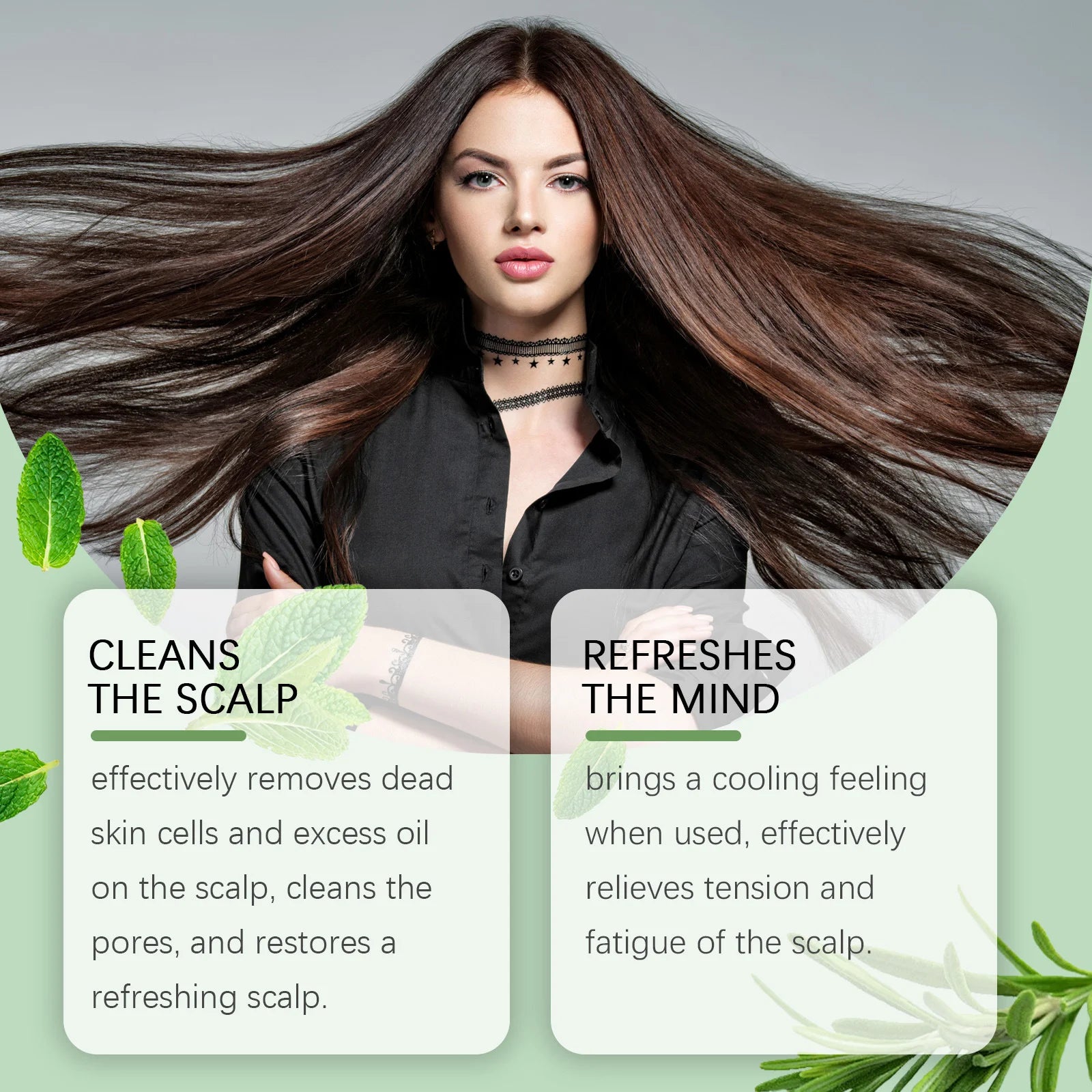 HOEGOA Rosemary Scalp Scrub – Deep Cleanse & Nourish Scalp Scrub Oasis Select