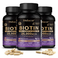 Biotin 25000 mcg + Collagen & Keratin – Hair, Skin & Nails Hair & Beauty Supplement Oasis Select 120 count-3 bottle