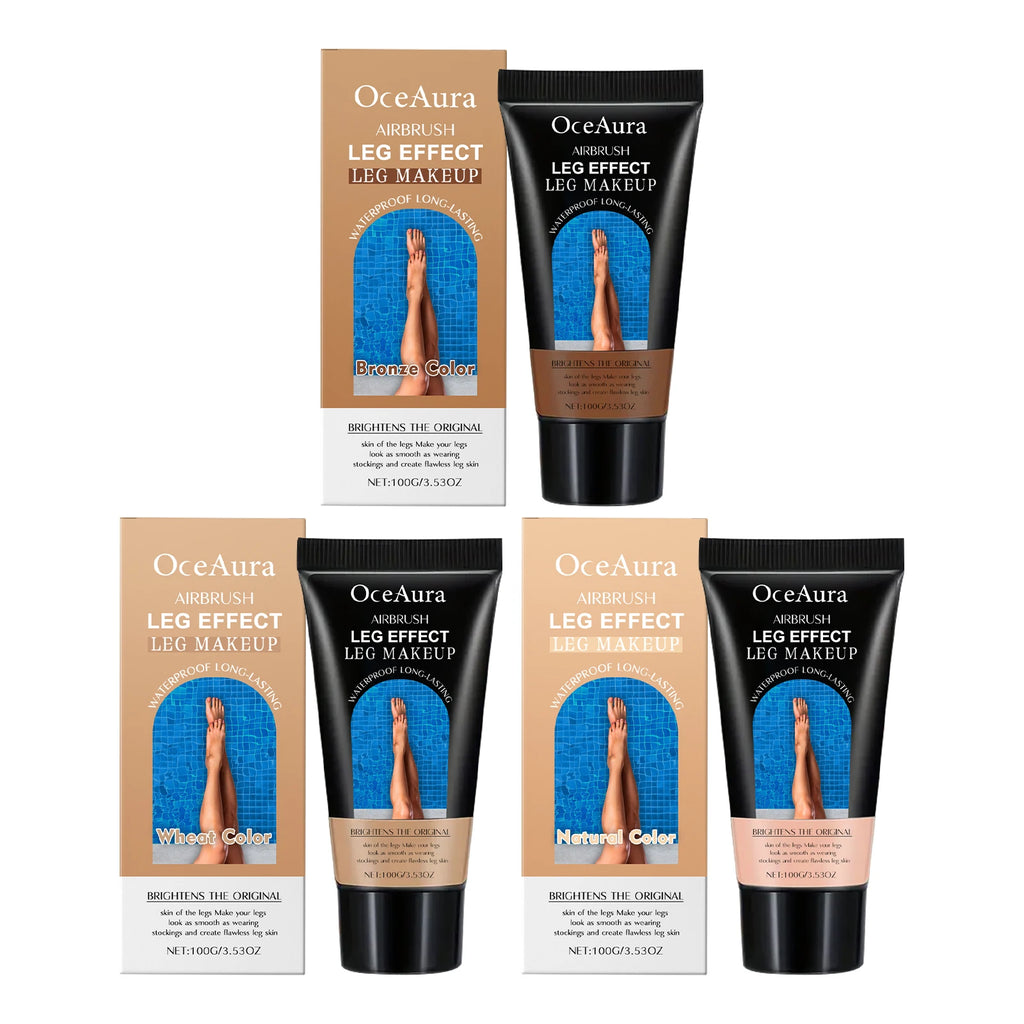 Leg Makeup Lotion Even Skin Tone Lasting Fake Tanning Wheat Tan Brown Oasis Select