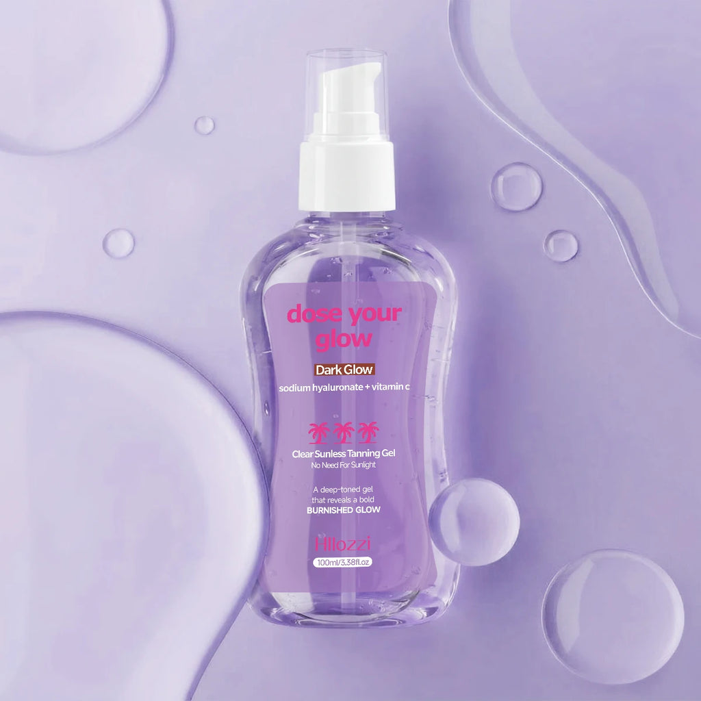 CLEAR SUNLESS TANNING GEL (DARK GLOW) MOISTURIZER AFTER SUN,Moisturizes and nourishes the skin, long-lasting bronze color Oasis Select DARK GLOW