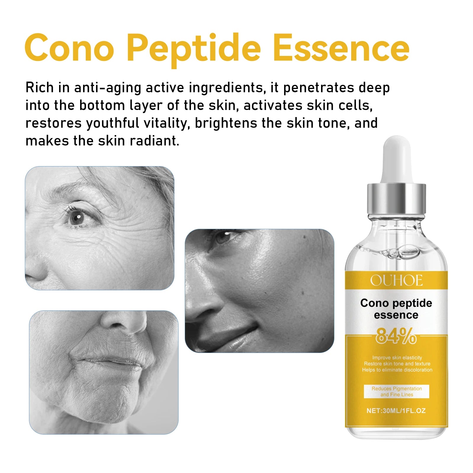 Anti-Wrinkle Brightening Face Serum – Hydrating & Firming