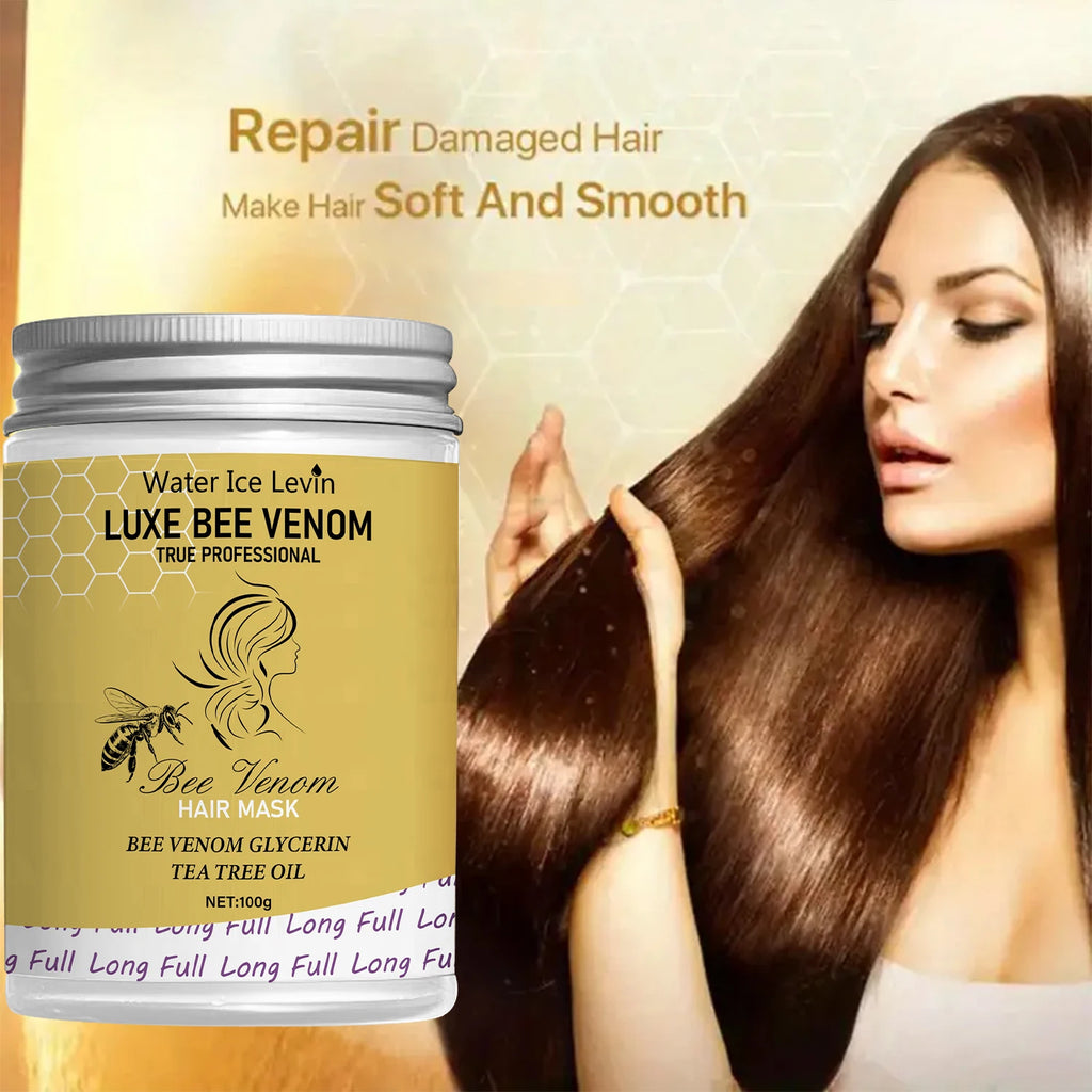 Bee Venom Hair Mask – Tea Tree, Vitamin E & C Treatment Deep Conditioning Mask Oasis Select