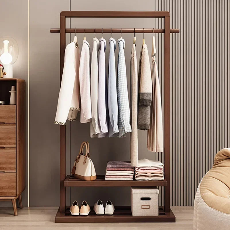 Multi-functional Hanging hanger Floor-to-ceiling bedroom Simple hanger Removable coat rack sturdy and durable Oasis Select
