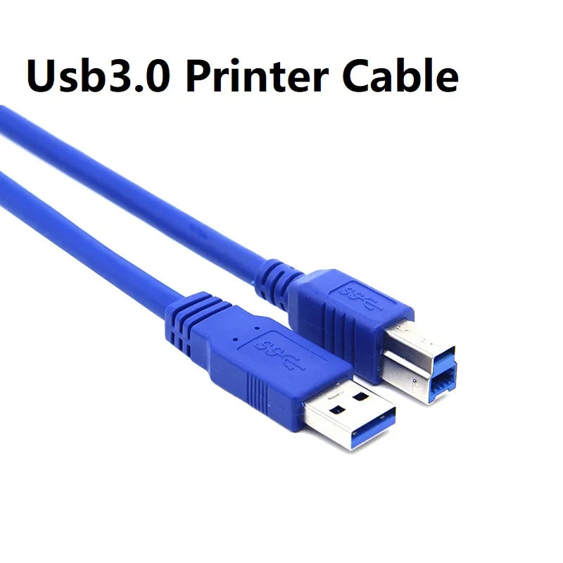 5m 3m 1.8m 1m USB 3.0 A Male to B Male USB 3.0 Printer Cable USB3.0 Male to USB Type B Male Cable High Speed Printer Cable Oasis Select