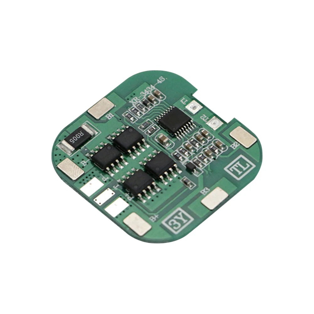 4S 14.8V 20A 18650 Li-ion Lithium Battery Charge Board BMS with Overcurrent Short Circuit Protection Same Port Connection Oasis Select
