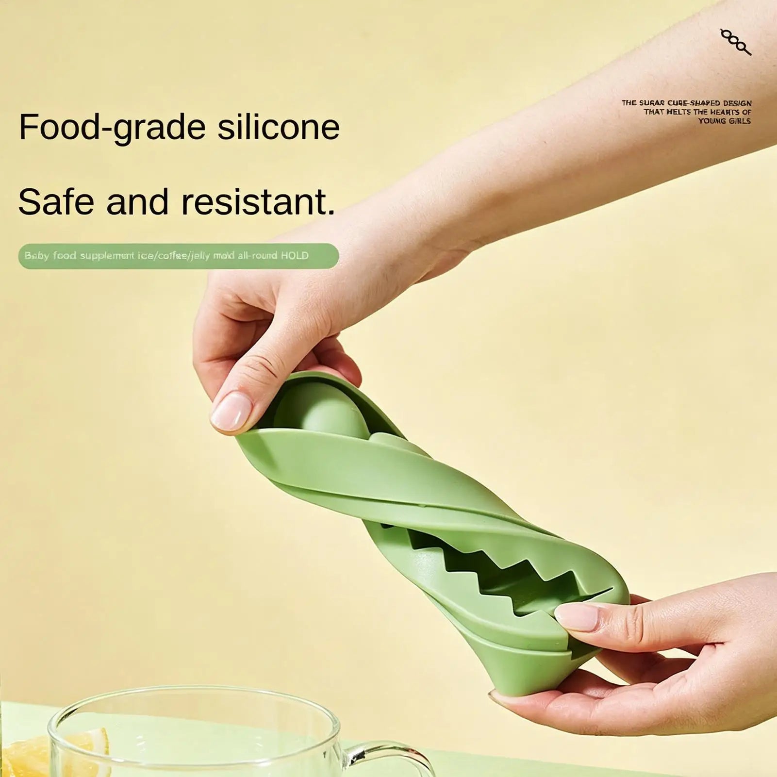 Ice Cream Stick Mold Silicone Ice Cream Mold Ice Ball Homemade Reusable DIY Baking with Cover and Stick Kitchen Tools Oasis Select