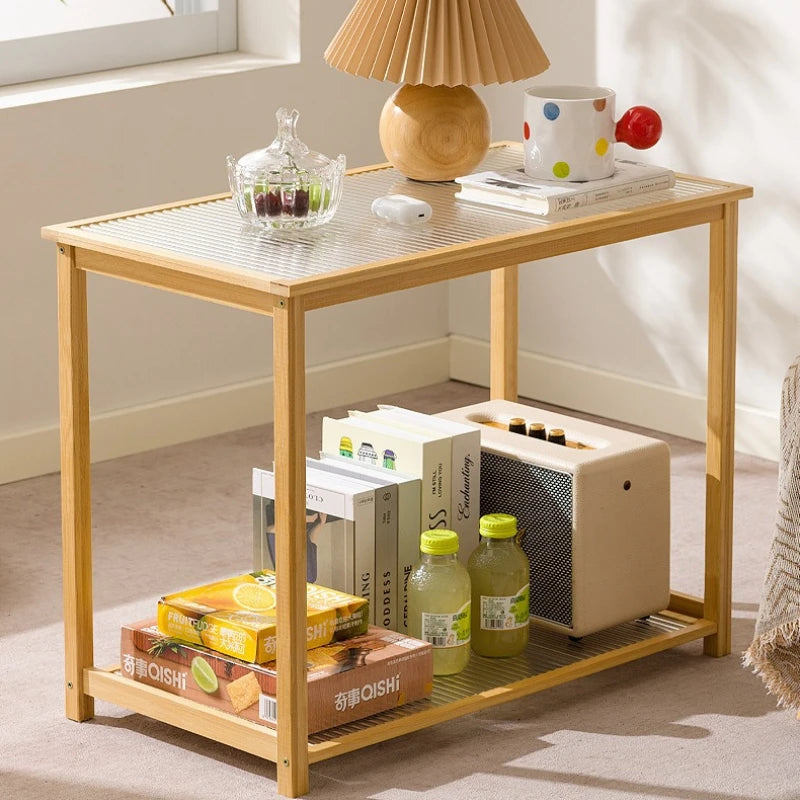 Living room mobile small coffee table cart sofa side cabinet side cabinet bedroom bedside shelf small side table Oasis Select