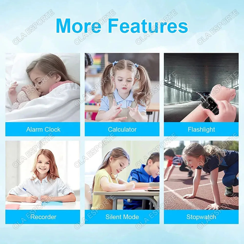 Kids GPS Smartwatch 2G SIM SOS Tracker | IP67 Waterproof