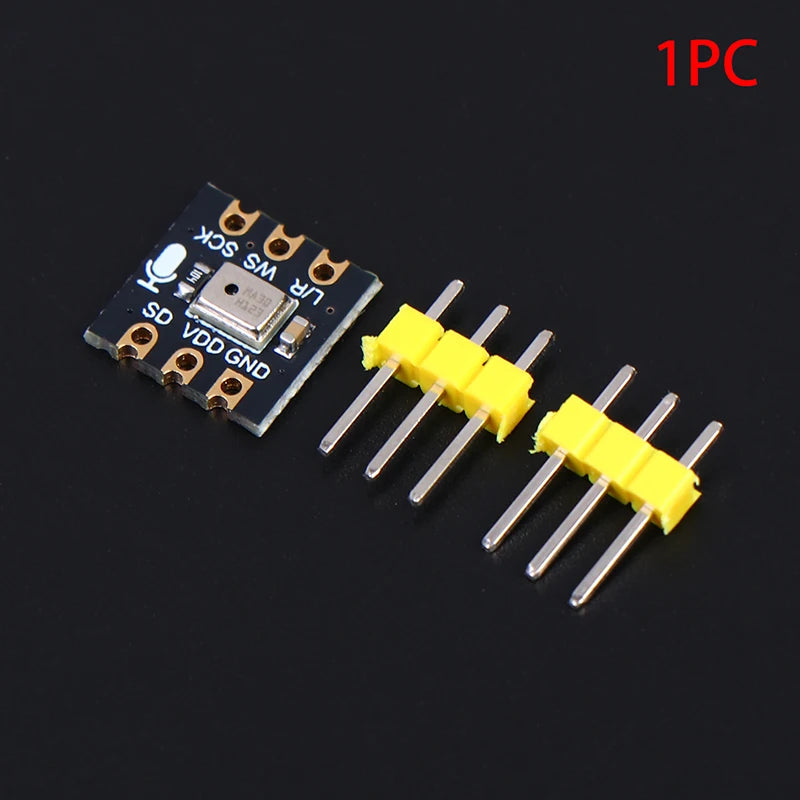 INMP441 Omnidirectional Microphone Module MEMS Sensor 24 Bit High-precision Low-power I2S Digital Output Sensor Module For ESP32 Oasis Select A1 1PC