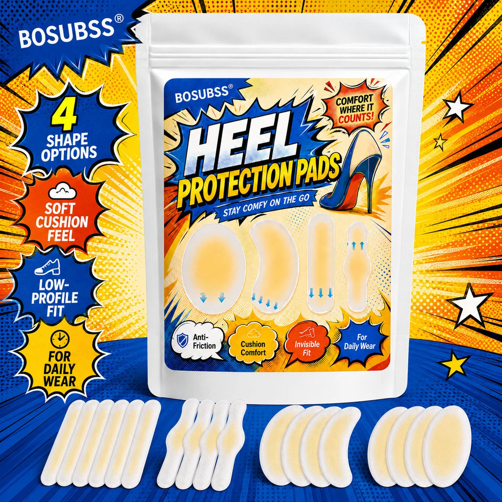 Soft Heel Protection Pads — Stop the Rub, Walk in All-Day Comfort 4/8pcs. Oasis Select