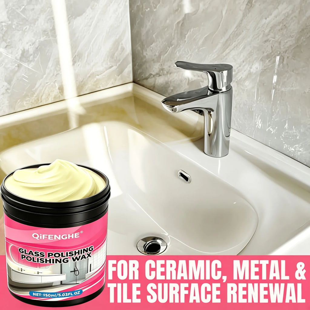 QIFENGHE Polishing Cream for Glass, Metal & Ceramic Surfaces