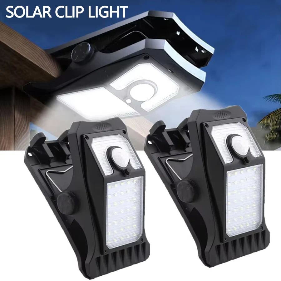 Outdoor LED Solar Motion Sensor Light High Brightness Waterproof 3 Modes Garden Courtyard Wall Light Outdoor Camping Light Oasis Select