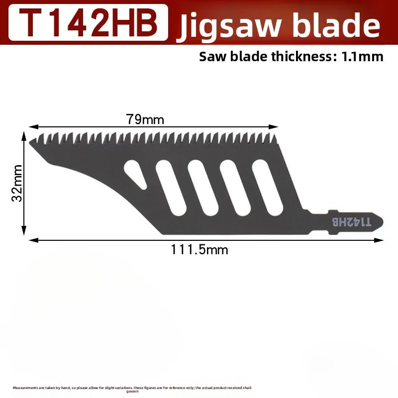 T-Shank Jigsaw Blades Set – Wood, Metal & Plastic Cutting