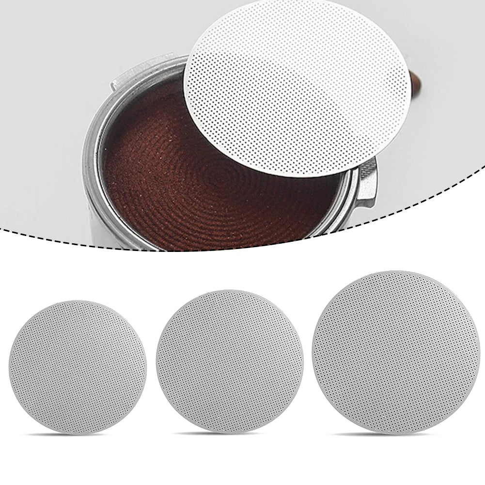 Espresso Puck Screen 51/53.5/58.5mm – Reusable Steel Filter Espresso Puck Screen Oasis Select 51mm