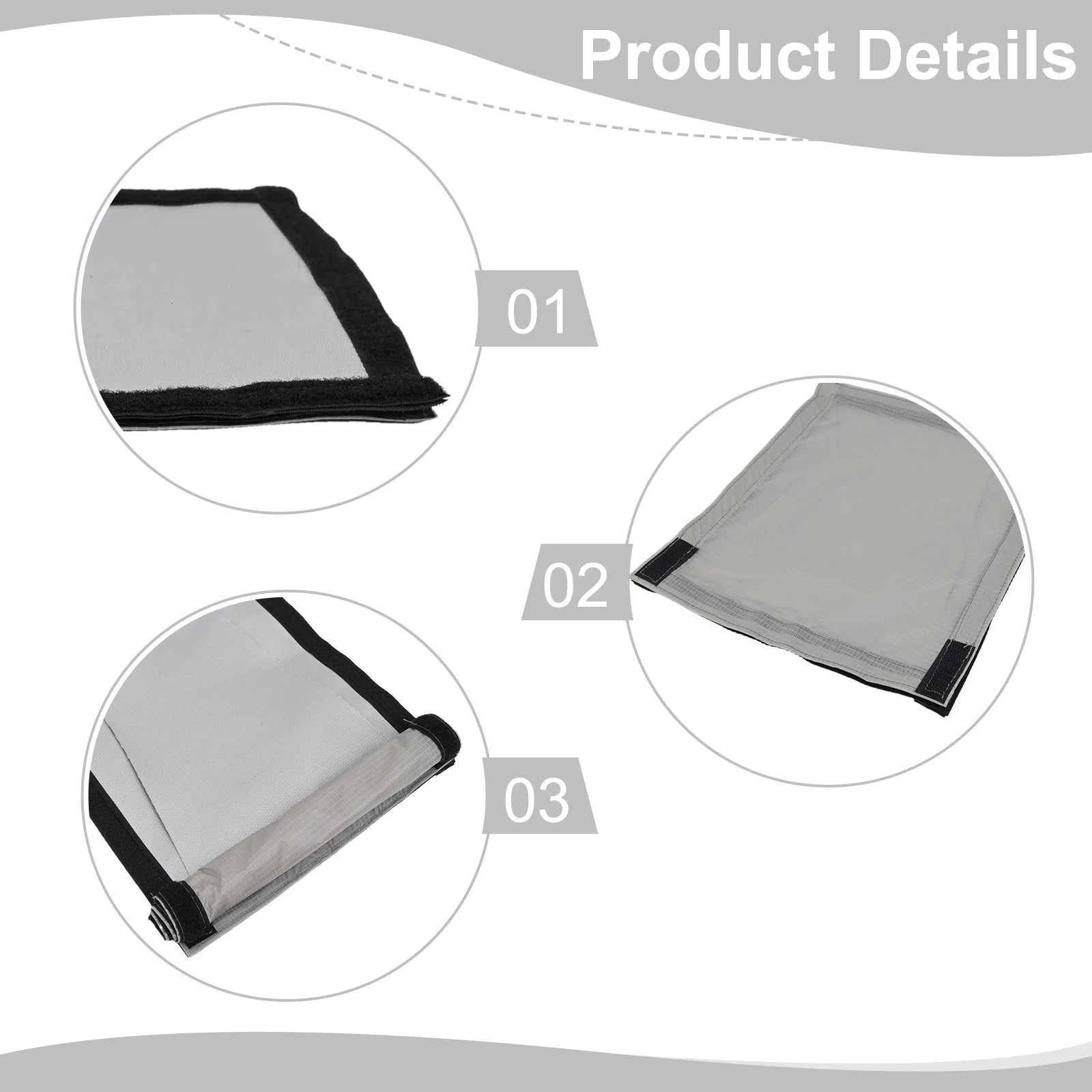 Tent Stove Chimney Fireproof Cloth Fiberglass Cloth For Camping Cooking Stove Fireproof 2-Layer Hot Tent Protect Cloth Accessory Oasis Select