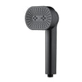 130MM High Pressure 360° Rotation 4 Modes Shower Head with Hose Water Saving One-Key Stop Spray Nozzle Bathroom Accessories Oasis Select Black Shower