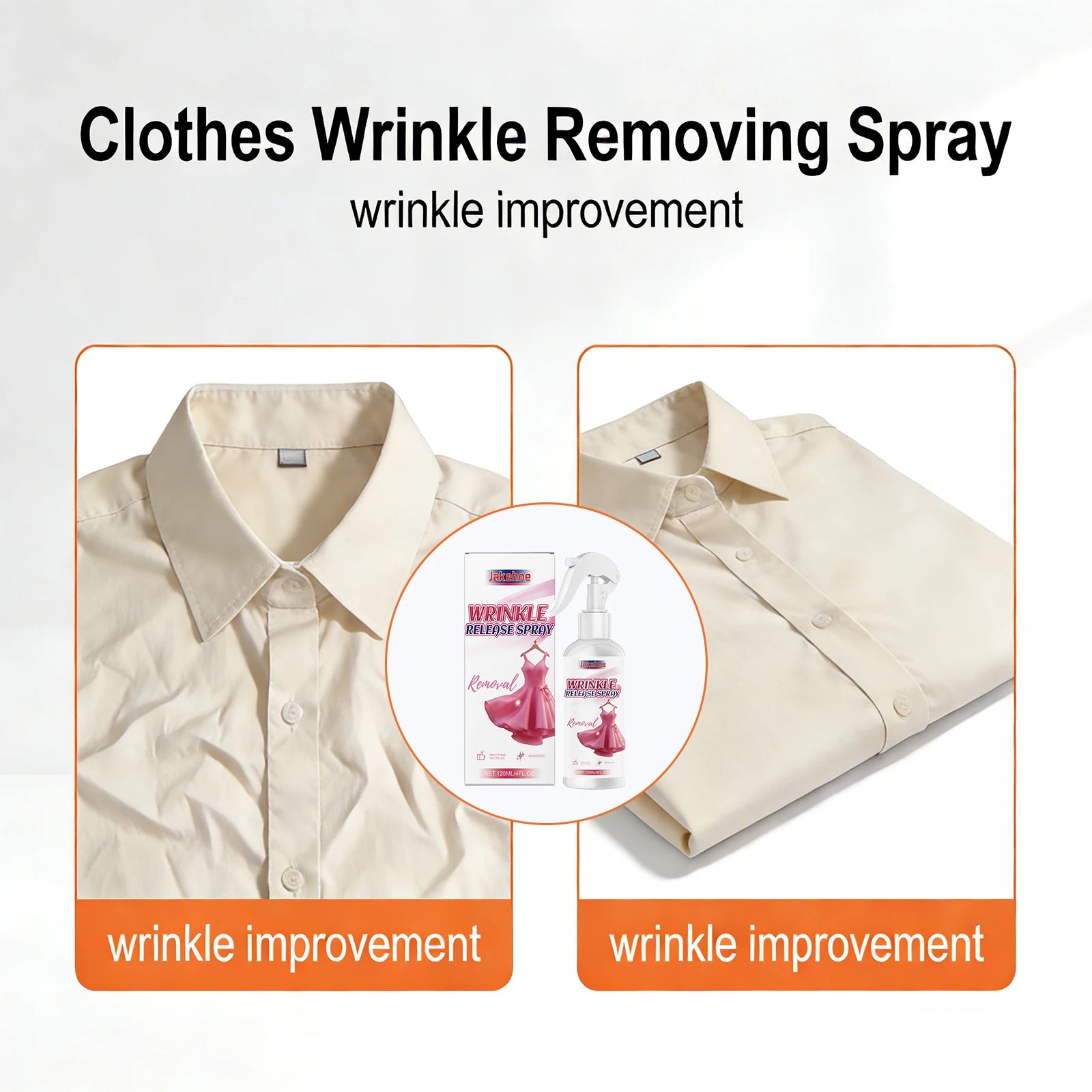 Clothes Wrinkle Release Spray for Sweaters, Coats & Fabrics Softening & Smoothing Fabric Care Spray Easy Application Oasis Select