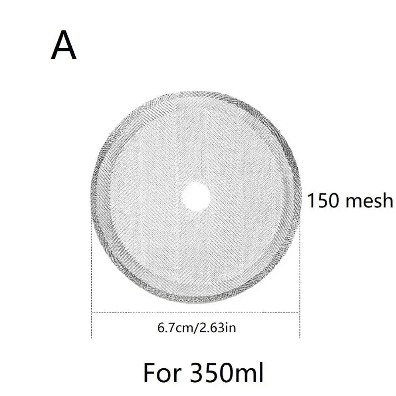 Stainless Steel French Press Filter Screen | Reusable Mesh Disc